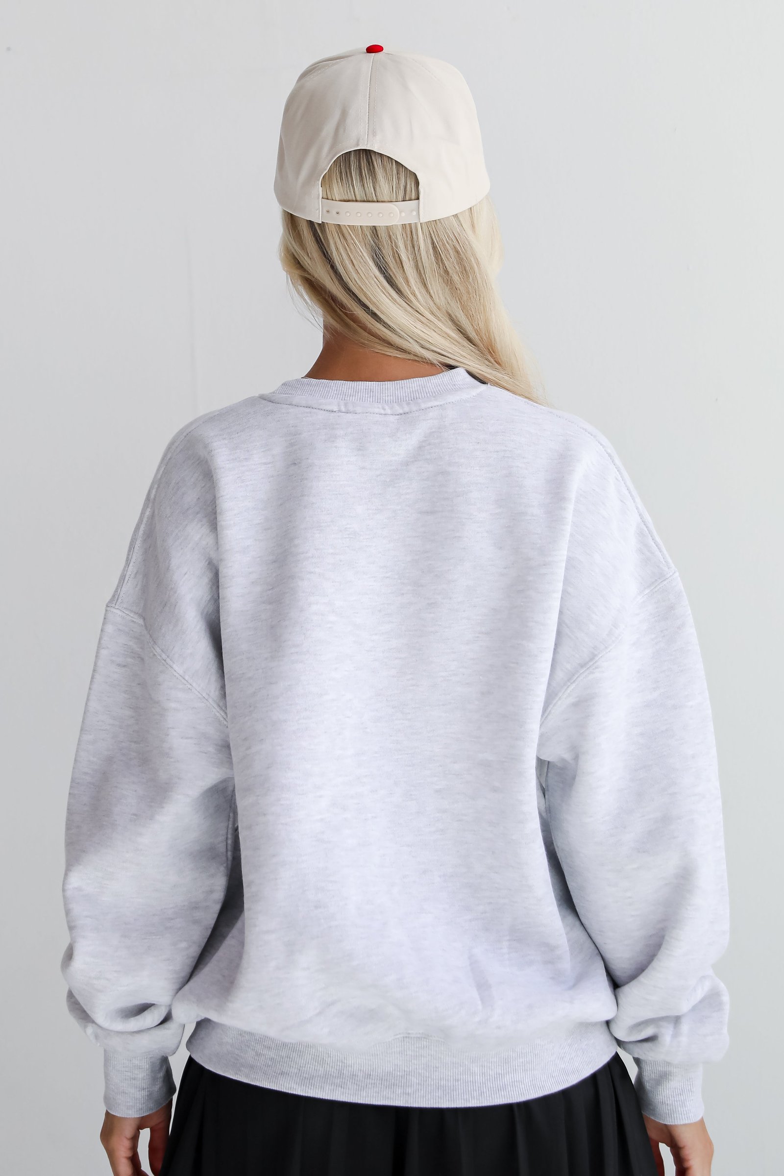 Heather Grey Georgia Sweatshirt EO12