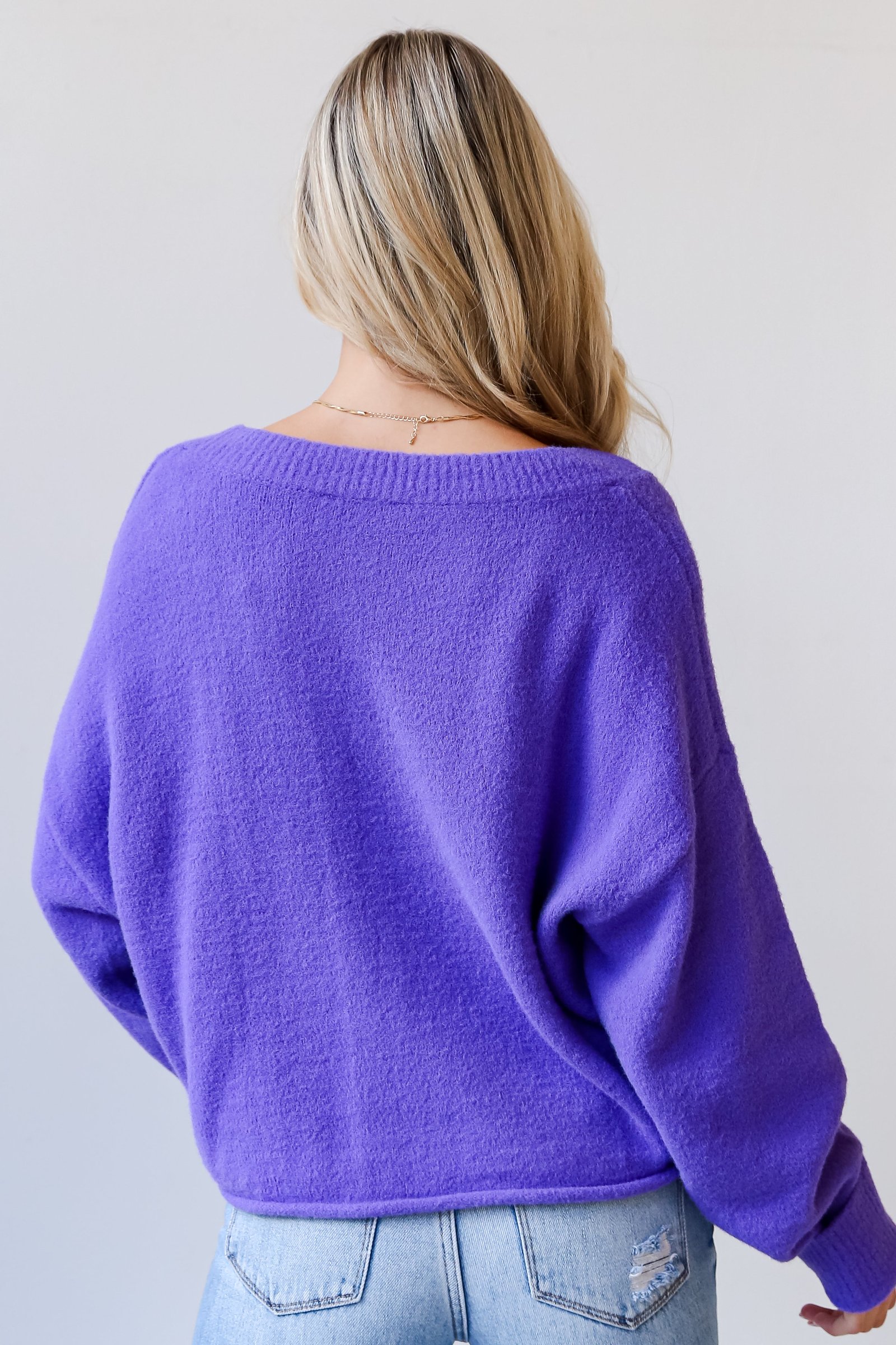 Shelby Lavender Sweater Cardigan MY6